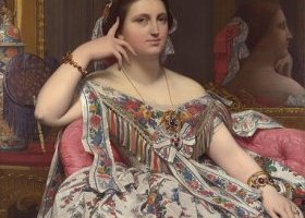 صورة شخصية بورتريه للسيدة موتيسيه صورة شخصية بورتريه للسيدة موتيسيه