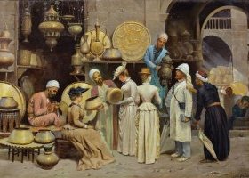 في سوق النحاس 