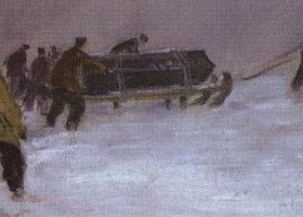 جنازة في افوتين