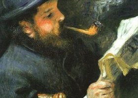 صورة شخصية بورتريه لكلود مونيه صورة شخصية بورتريه لكلود مونيه