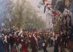 رحيل جيش الملك ويليام الأول في 31 يوليو 1870 رحيل جيش الملك ويليام الأول في 31 يوليو 1870