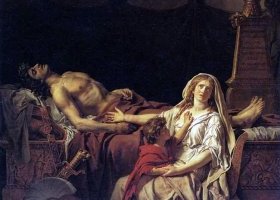 أندروماك (أندروماخي) تنتحب زوجها هيكتور أندروماك (أندروماخي) تنتحب زوجها هيكتور